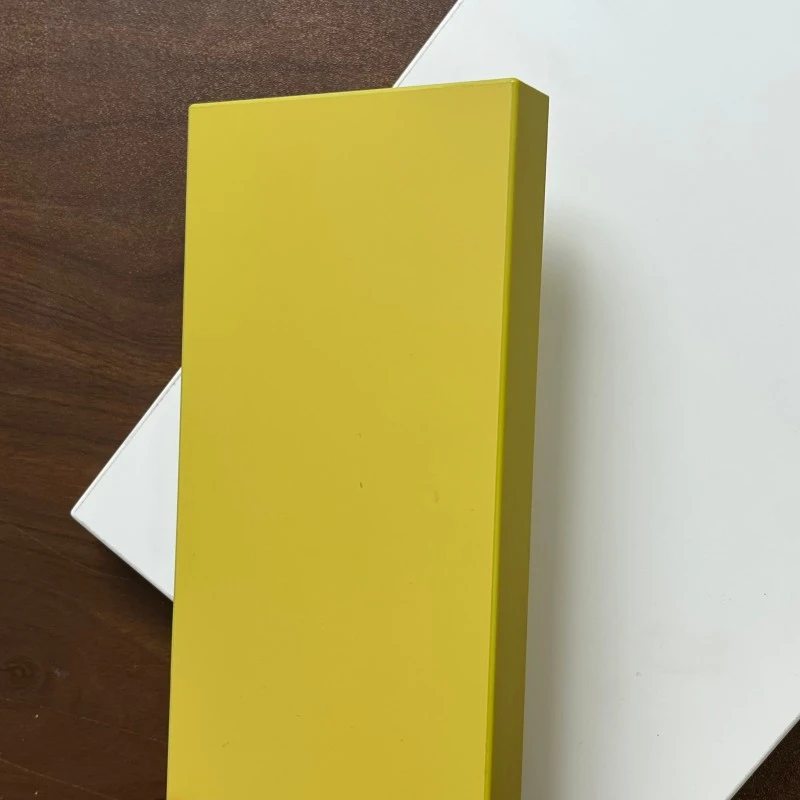 Gekleurd acrylbord