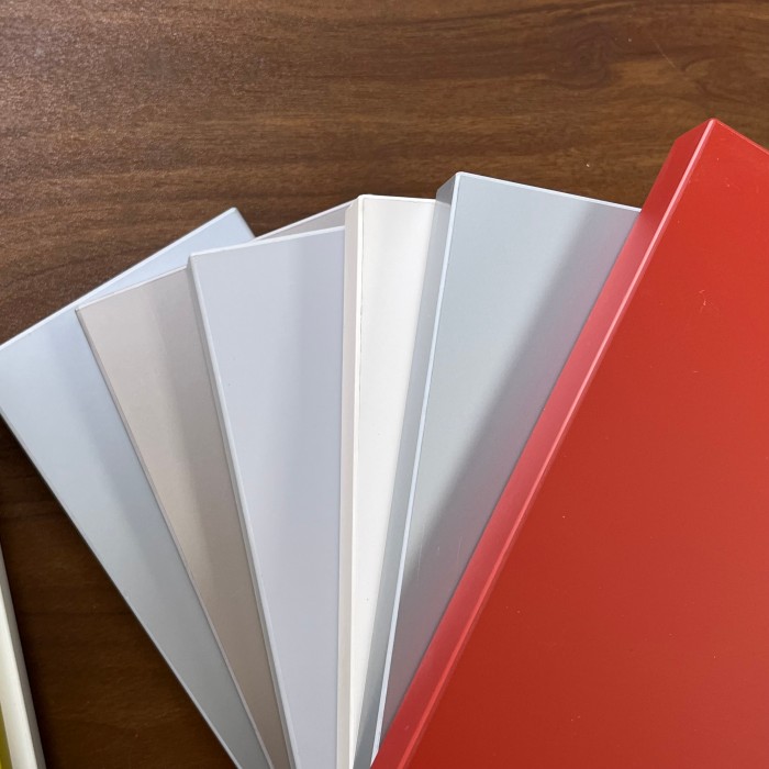 Diamond Edge verwerkte acryl deurpanelen