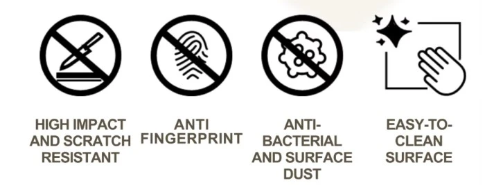Matte 18mmpet Antibacterial Laminate