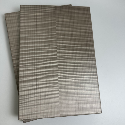 Getextureerd decoratief bord met houtnerf